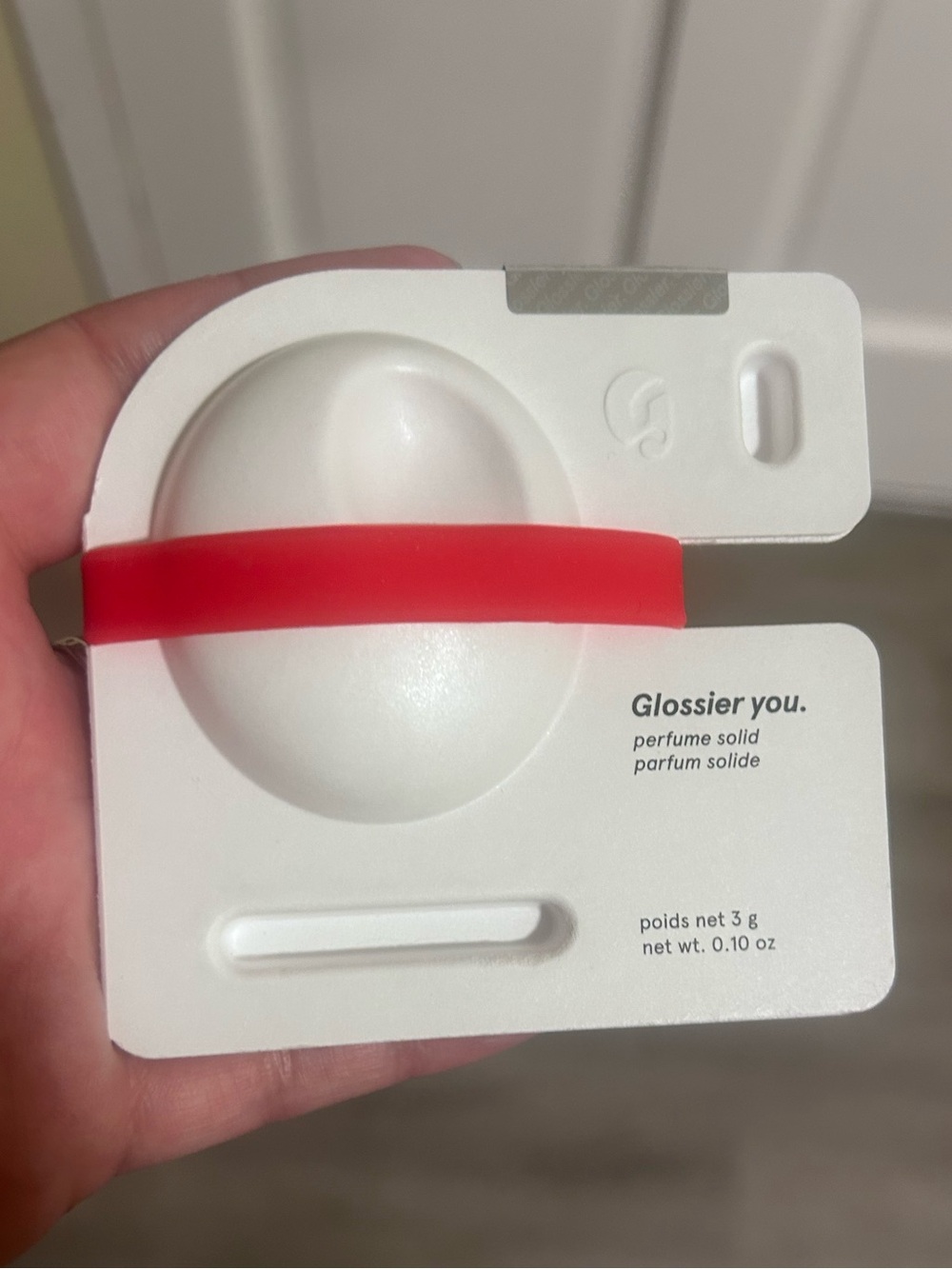 NIB Glossier You. Solid and Glossier spring 2026 sticker